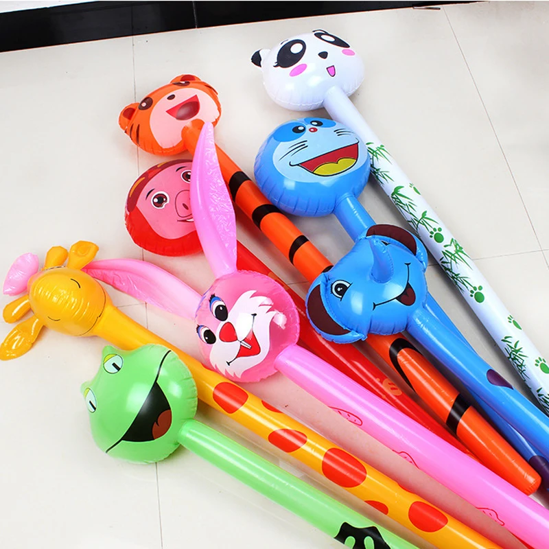 Long Cartoon Random Animal Balloon Inflatable Animal Inflatable Hammer No Wounding Weapon Stick Balloon Toys for Children Gift
Long Cartoon Random Animal Balloon Inflatable Animal Inflatable Hammer No Wounding Weapon Stick Balloon Toys for Children Gift