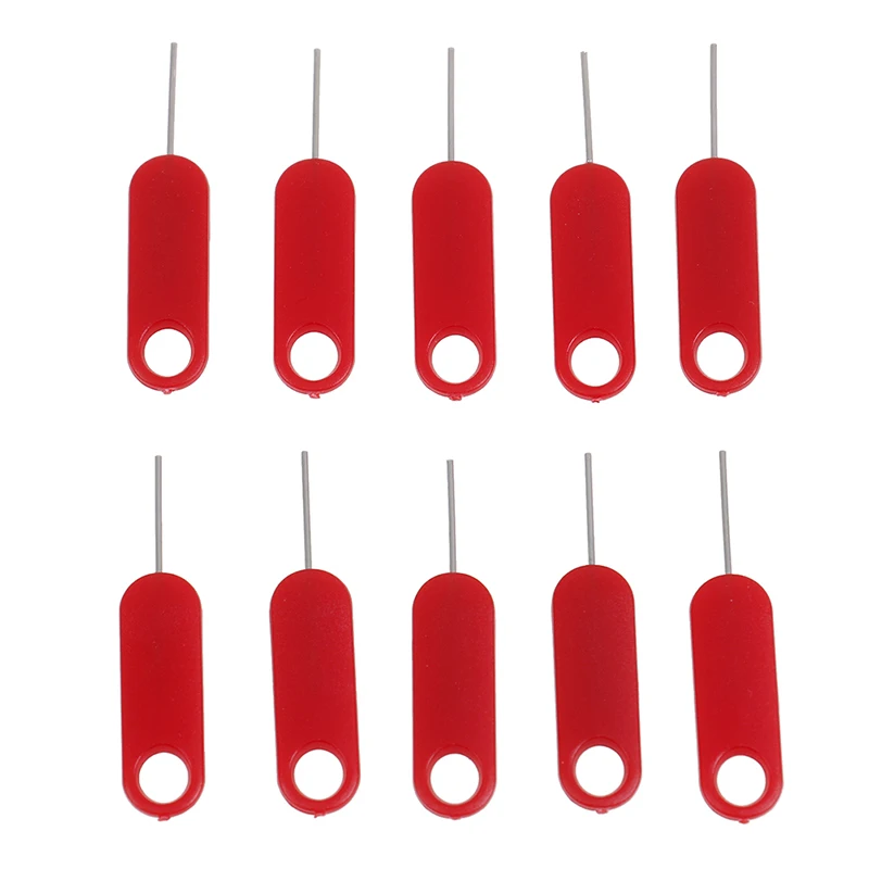 10pcs Practical New SIM Card Tray Removal Eject Pin Key Tool Stainless Steel Needle For iPhone/iPad Phone Parts Accessories
10pcs Practical New SIM Card Tray Removal Eject Pin Key Tool Stainless Steel Needle For iPhone/iPad Phone Parts Accessories