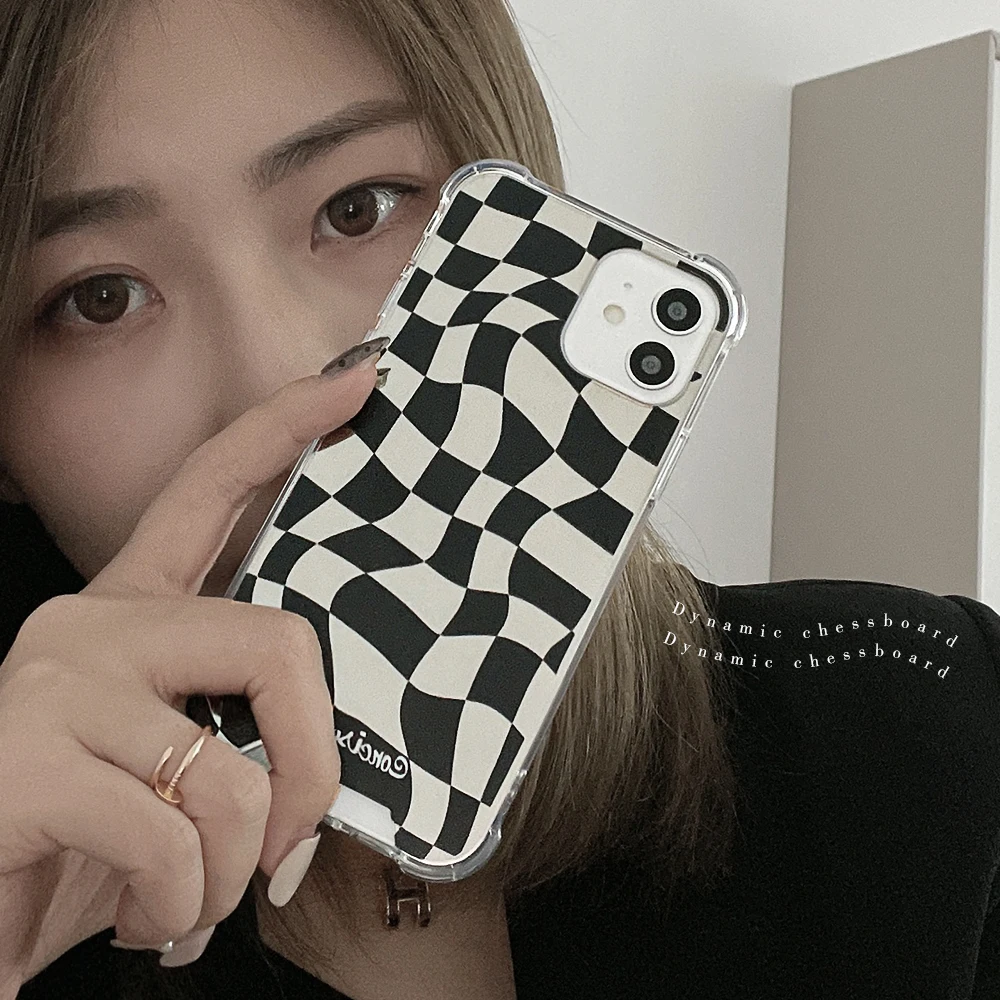Black White Wavy Grid Case For iPhone 13 13mini 13Pro 13ProMax 12 12mini 12Pro 12ProMax 11 11Pro 11ProMax 8Plus X XS XSMAX XR
Black White Wavy Grid Case For iPhone 13 13mini 13Pro 13ProMax 12 12mini 12Pro 12ProMax 11 11Pro 11ProMax 8Plus X XS XSMAX XR