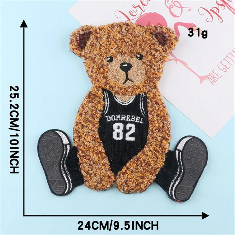 PEMODOX 1 PCS Embroidery Towel Embroidery Cloth Applique Embroidery Label Clothing Accessories Bear Patch Badge Cloth Patch
PEMODOX 1 PCS Embroidery Towel Embroidery Cloth Applique Embroidery Label Clothing Accessories Bear Patch Badge Cloth Patch