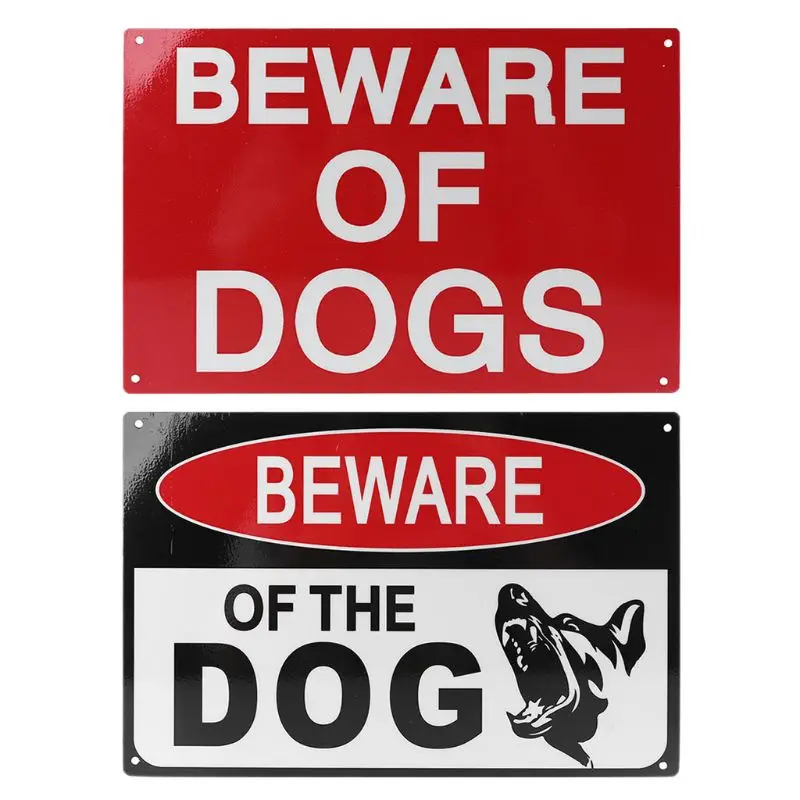 Indoor Outdoor Use 30x20cm Aluminum Beware of Dog Sign for Fence Gates Indicator
Indoor Outdoor Use 30x20cm Aluminum Beware of Dog Sign for Fence Gates Indicator