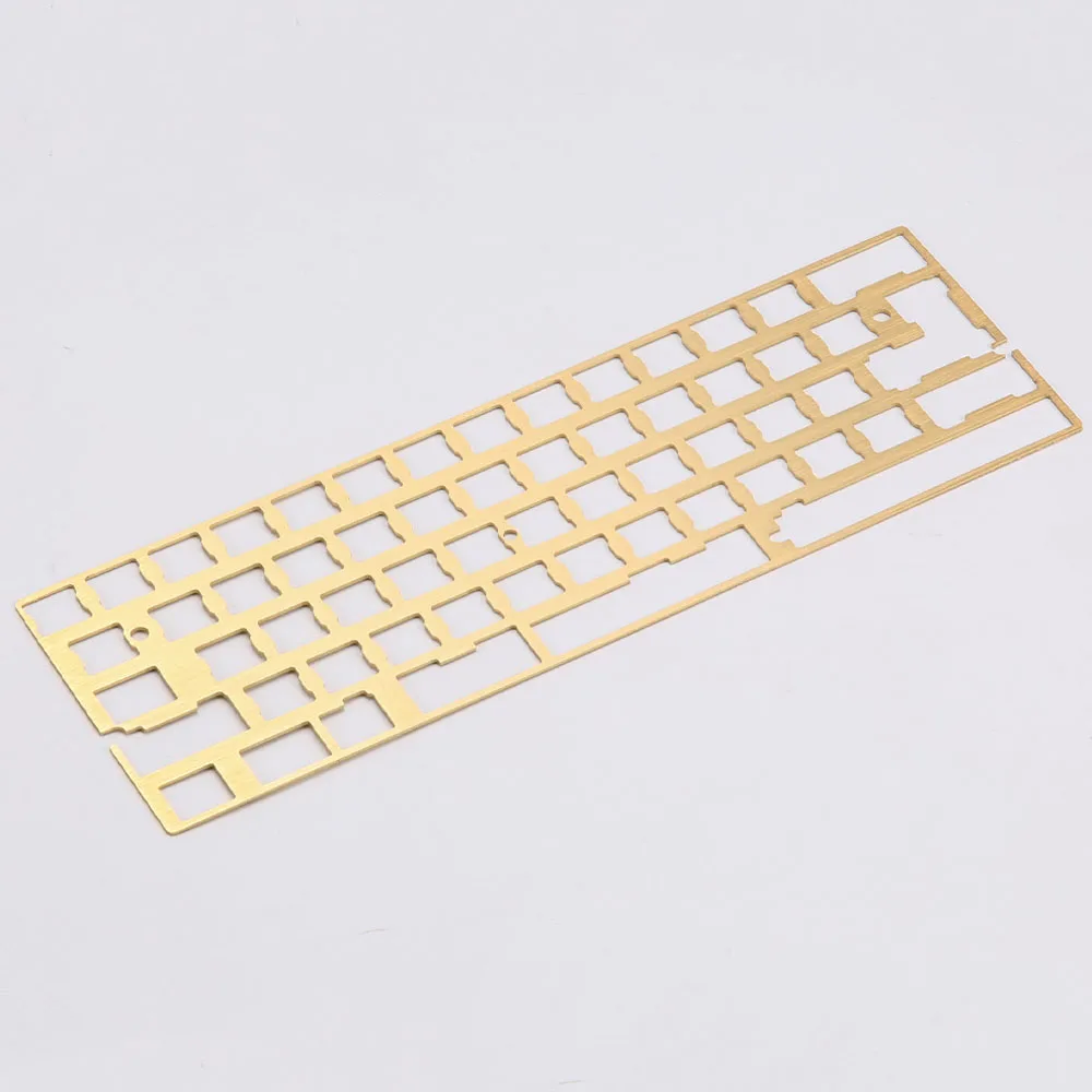 Медная позиционирующая пластина GH60 2U Shift 60% 64 макет для механической игровой клавиатуры «сделай сам»
Медная позиционирующая пластина GH60 2U Shift 60% 64 макет для механической игровой клавиатуры «сделай сам»