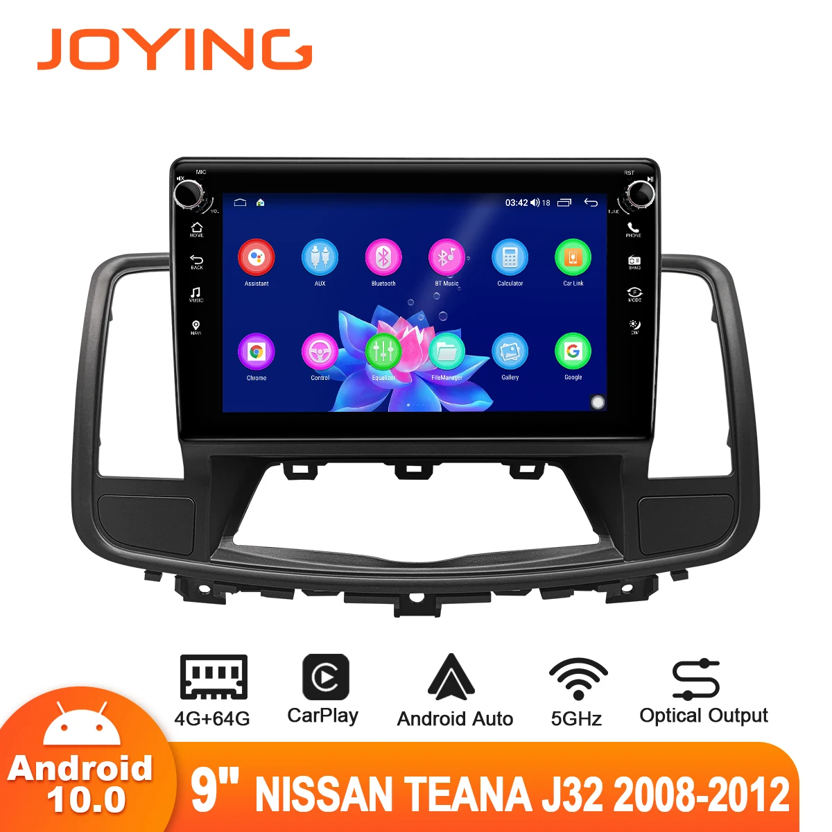Joying Android Radio Stereo 9” Car Multimedia Player Car Intelligent System Android Auto CarPlay For Nissan Teana J32 2008-2012
Joying Android Radio Stereo 9” Car Multimedia Player Car Intelligent System Android Auto CarPlay For Nissan Teana J32 2008-2012
