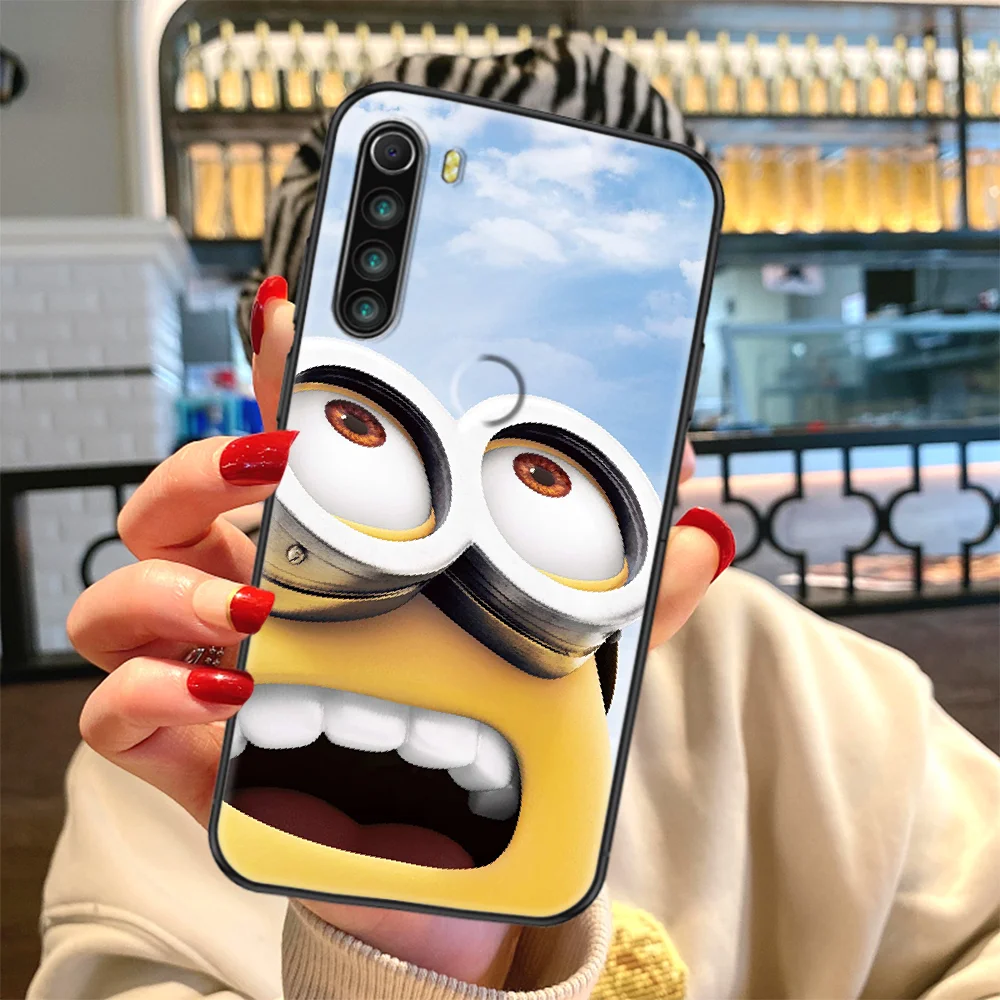 Cartoon Minione Banana Phone case For Xiaomi Redmi Note 7 7A 8 8T 9 9A 9S 10 K30 Pro Ultra black painting Etui 3D cover pretty
Cartoon Minione Banana Phone case For Xiaomi Redmi Note 7 7A 8 8T 9 9A 9S 10 K30 Pro Ultra black painting Etui 3D cover pretty