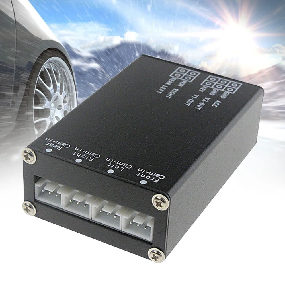 4 Cameras Image Switch Universal Fit Easy Install Car Parking Repair ABS Video Control Left Right Channel Converter Box Safety
4 Cameras Image Switch Universal Fit Easy Install Car Parking Repair ABS Video Control Left Right Channel Converter Box Safety