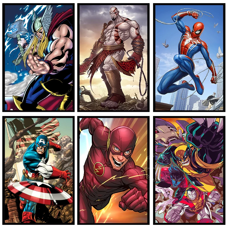 5D сделай сам алмазная живопись постер фильма Marvel супергерой Железный человек