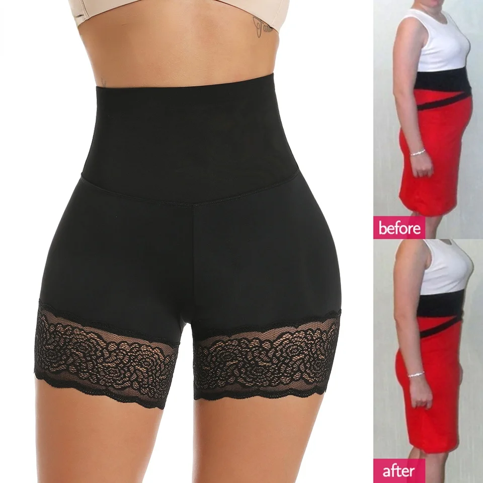 Women Body Shaper High Waist Safety Shorts Lace Knickers Tummy Control Panties Slimming Underwear Shaping Boyshorts Shapewear
Women Body Shaper High Waist Safety Shorts Lace Knickers Tummy Control Panties Slimming Underwear Shaping Boyshorts Shapewear