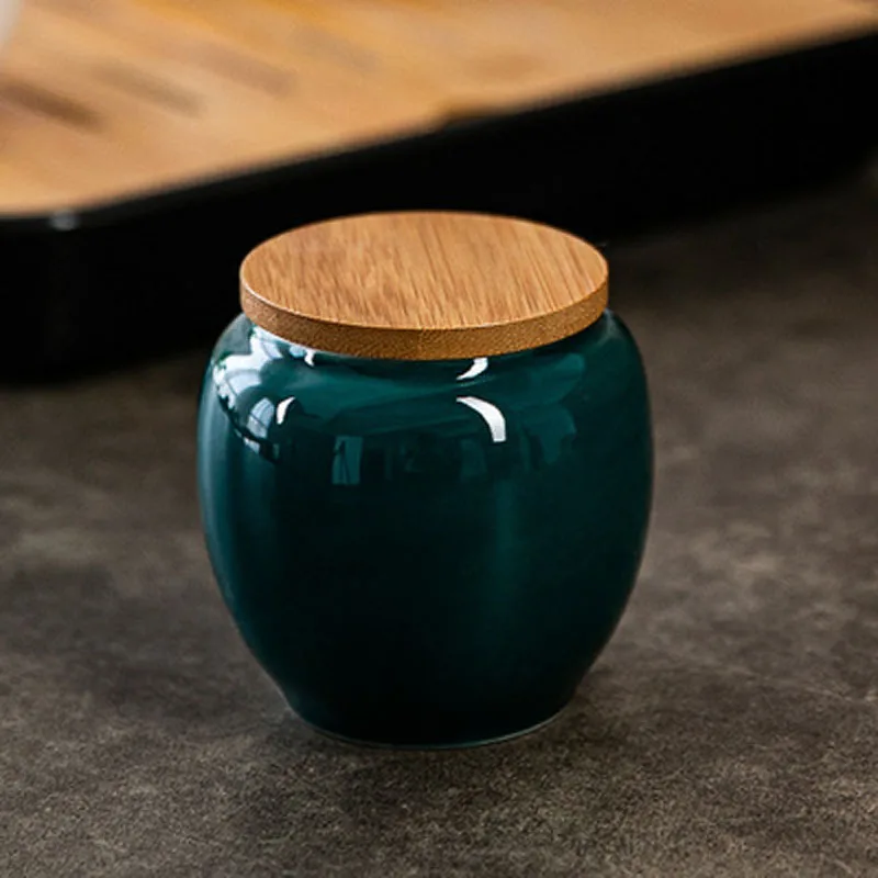 Ceramic Moisture-proof Jar Home Tea Caddy Storage Pot Travel Portable Coffee Airtight Jars Kitchen Spice Container
Ceramic Moisture-proof Jar Home Tea Caddy Storage Pot Travel Portable Coffee Airtight Jars Kitchen Spice Container