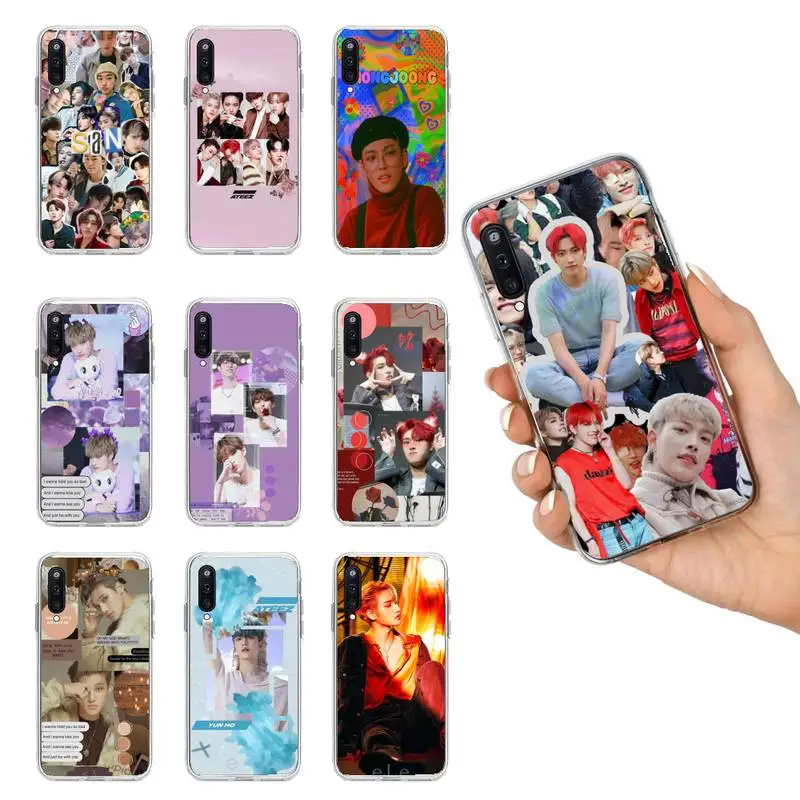 ATEEZ HongJoong SeongHWA Phone Case For Samsung Galaxy S8 S9 S10 Plus S10E S20FE A71 A51 A21S Clear Silicone Transparent Cover
ATEEZ HongJoong SeongHWA Phone Case For Samsung Galaxy S8 S9 S10 Plus S10E S20FE A71 A51 A21S Clear Silicone Transparent Cover
