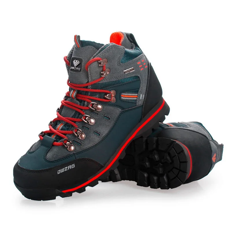 FEBMOFL Winter New Safety Shoes Men Ankle No Steel Toe Work Boots Fashion Cow suede combat boots zapatos botas hombre Outdoor