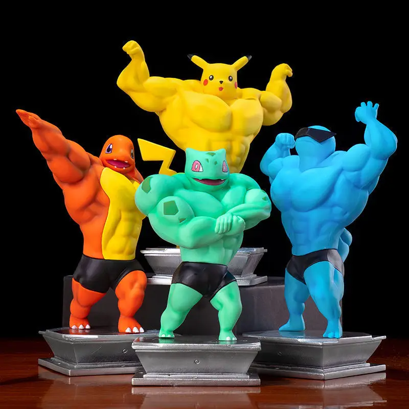 Pokemon Anime Action Figure Gk Pikachu Bulbasaur Figure Statue Figurine Bodybuilding Series Collection Birthday Gifts Pvc 7"
Pokemon Anime Action Figure Gk Pikachu Bulbasaur Figure Statue Figurine Bodybuilding Series Collection Birthday Gifts Pvc 7"