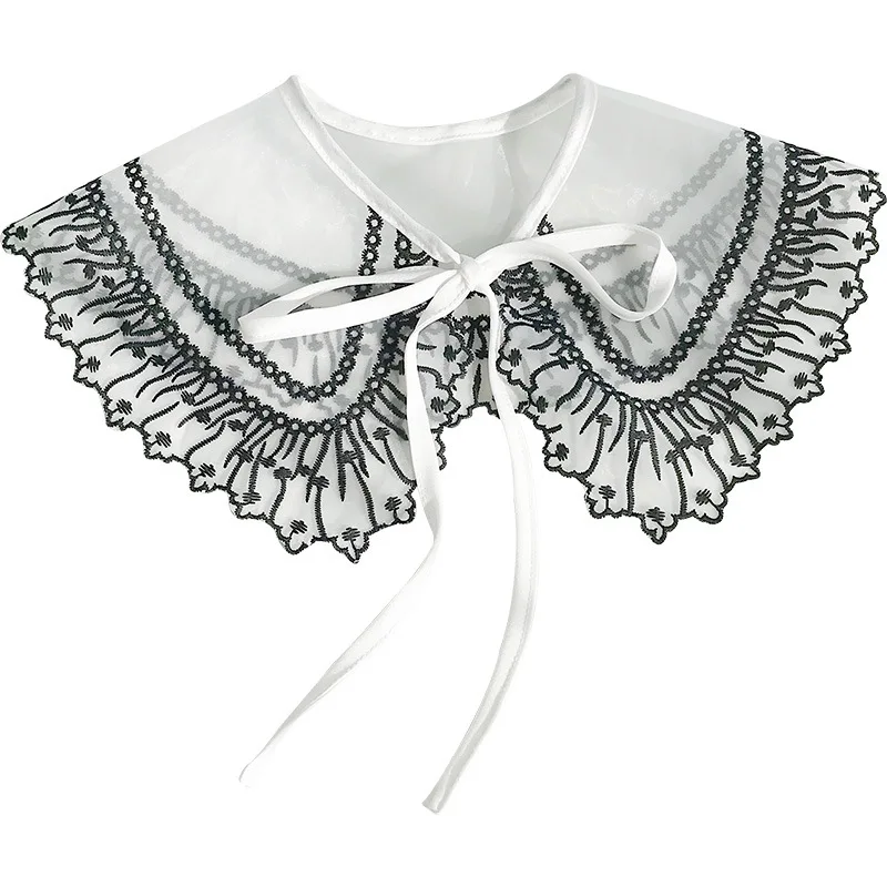 Spring Autumn 2021 Fake collar Women's all-match shirt collar Lapel decorated chiffon fake collar detachable collar
Spring Autumn 2021 Fake collar Women's all-match shirt collar Lapel decorated chiffon fake collar detachable collar