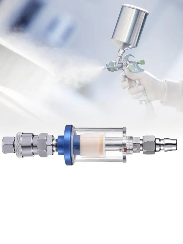 Water Oil Separator Air Compressor Filter For Pneumatic Spray Tools Air Tools Household Airbrush Tool
Water Oil Separator Air Compressor Filter For Pneumatic Spray Tools Air Tools Household Airbrush Tool