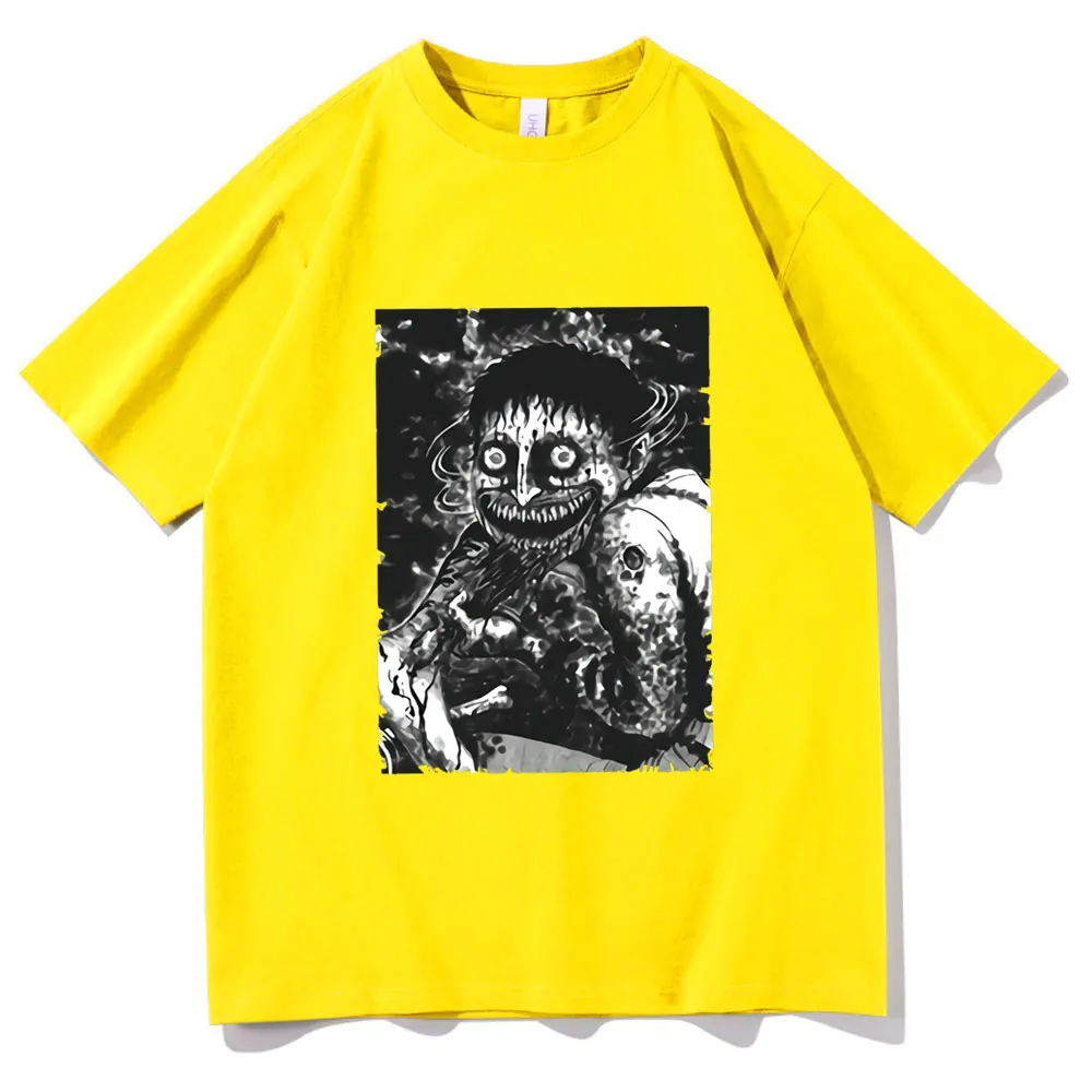 Junji Ito Uzumaki Men Loose Tee T Shirt Pattern Plus Size Tops Print Secret of The Haunted House Oversized Short Sleeve Tshirt
Junji Ito Uzumaki Men Loose Tee T Shirt Pattern Plus Size Tops Print Secret of The Haunted House Oversized Short Sleeve Tshirt