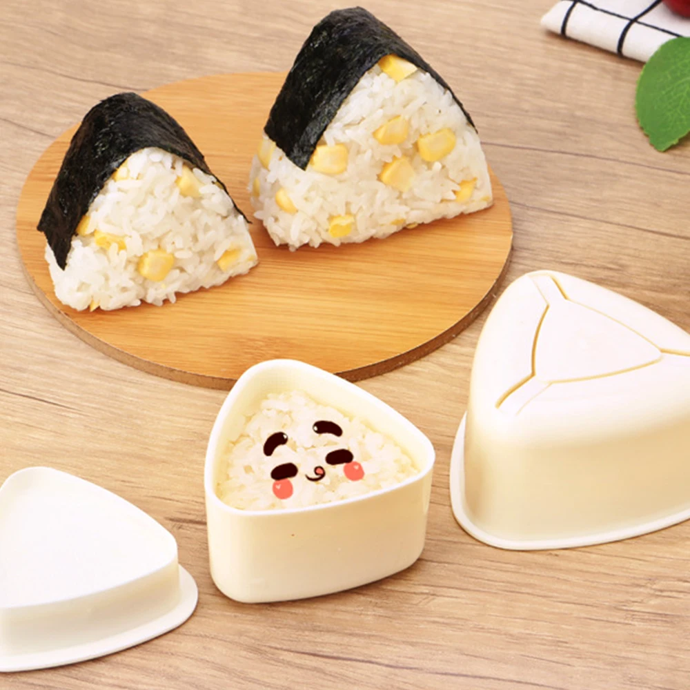 3PCS/Set Sushi Mold Onigiri Rice Ball Food Press Triangular Sushi Maker Mold Japanese Bento Kitchen Gadget Sets Japanese Food
3PCS/Set Sushi Mold Onigiri Rice Ball Food Press Triangular Sushi Maker Mold Japanese Bento Kitchen Gadget Sets Japanese Food