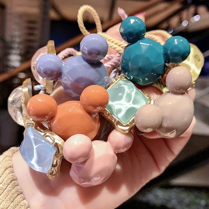 5 Pcs Summer Fashion Cute Animal Elastic Hair Tie Rhinestone Leather Rope Rubber Band Simple Hair Accessories
5 Pcs Summer Fashion Cute Animal Elastic Hair Tie Rhinestone Leather Rope Rubber Band Simple Hair Accessories