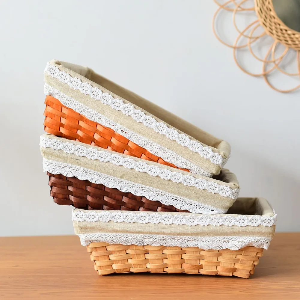 Hand-Woven Storage Basket Rattan Storage Tray Wicker Baskets Bread Fruit Food Breakfast Display Box For Drink Fruit Coffee Tea
Hand-Woven Storage Basket Rattan Storage Tray Wicker Baskets Bread Fruit Food Breakfast Display Box For Drink Fruit Coffee Tea