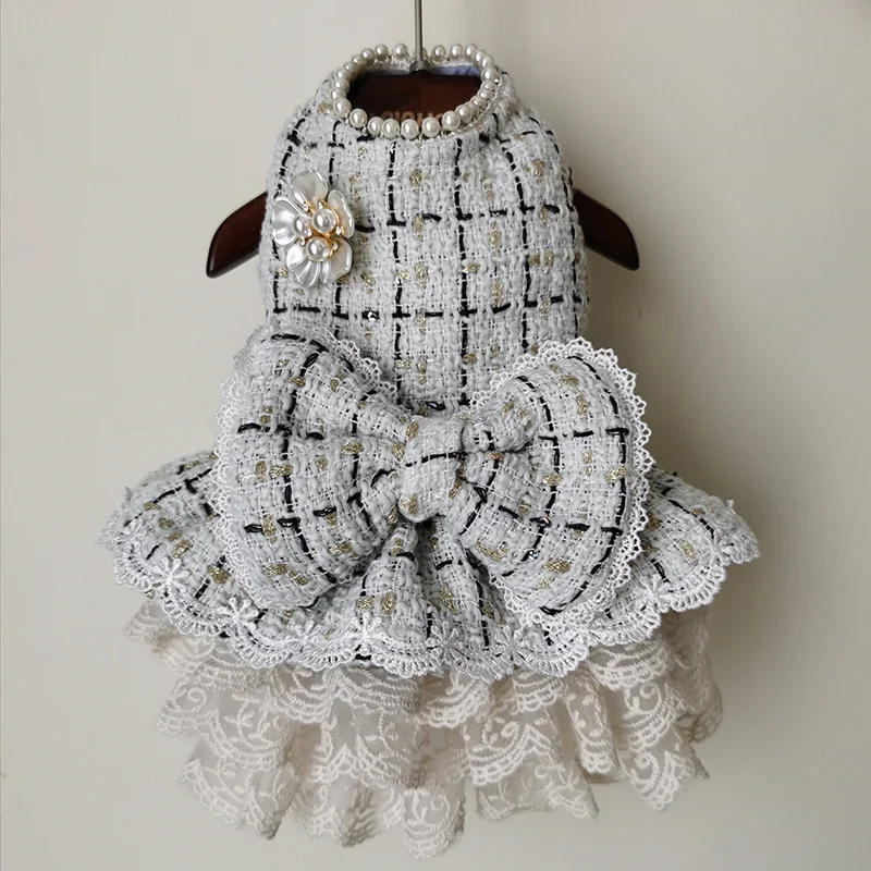 Cat Dog Dress Winter Pet Clothing Chihuahua Yorkshire Clothes Wedding Costume Pomeranian Poodle Schnauzer Doggie Apparel Dresses
Cat Dog Dress Winter Pet Clothing Chihuahua Yorkshire Clothes Wedding Costume Pomeranian Poodle Schnauzer Doggie Apparel Dresses