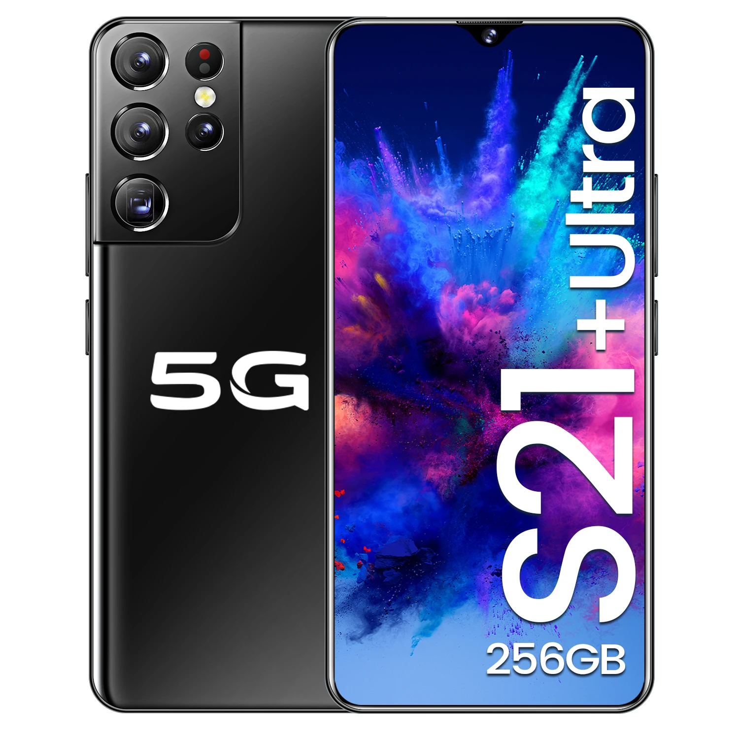 2021 Newest 7.3" Galax S21Ultra Mobile Phone Snapdragon 865 Android 10.0 12GB 512GB 6800mAh Fingerprint Unlock Smart Cellphone
2021 Newest 7.3" Galax S21Ultra Mobile Phone Snapdragon 865 Android 10.0 12GB 512GB 6800mAh Fingerprint Unlock Smart Cellphone
