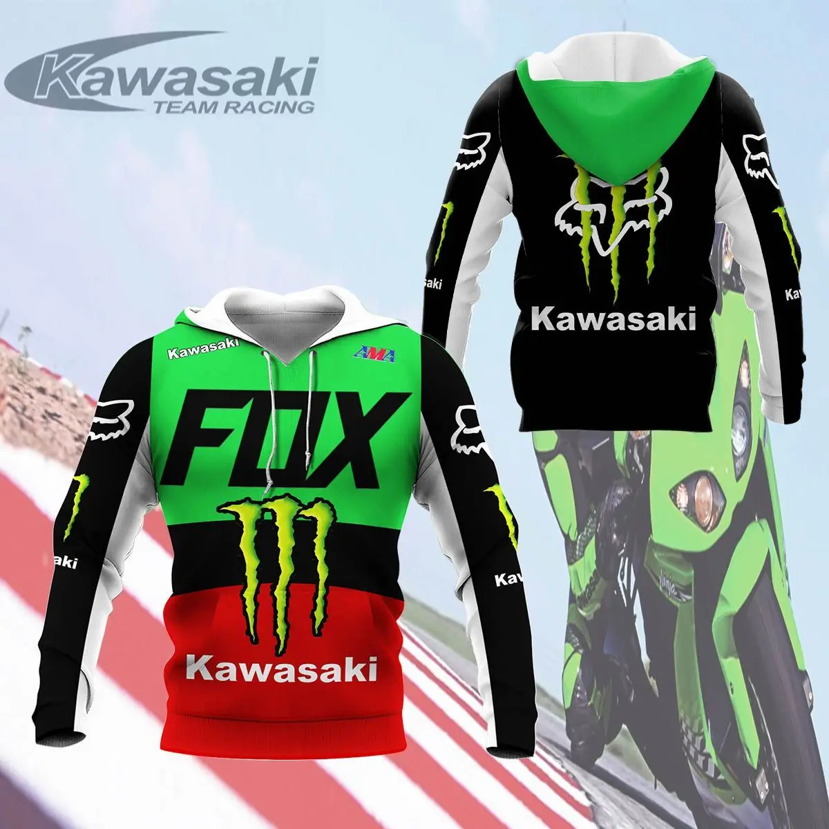The best-selling and most popular racing 3D men's hoodie in 2021, which one do you like The most handsome boy in the world
The best-selling and most popular racing 3D men's hoodie in 2021, which one do you like The most handsome boy in the world