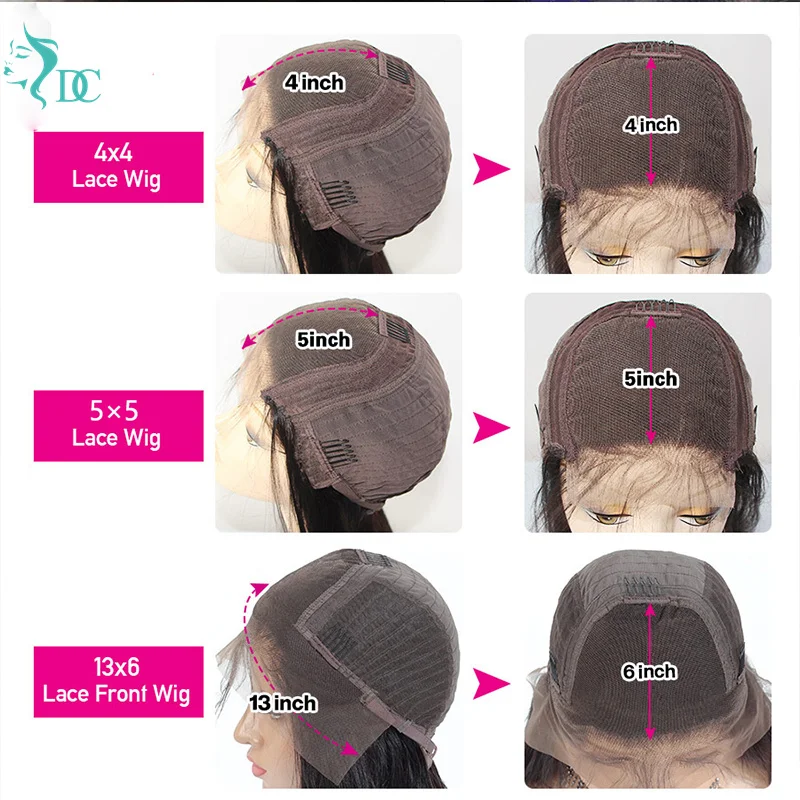 HD Lace Frontal Wig 13X6 HD Transparent Lace Front Human Hair Wig PrePlucked Straight With Baby Hair Lace Closure Human Hair Wig
HD Lace Frontal Wig 13X6 HD Transparent Lace Front Human Hair Wig PrePlucked Straight With Baby Hair Lace Closure Human Hair Wig