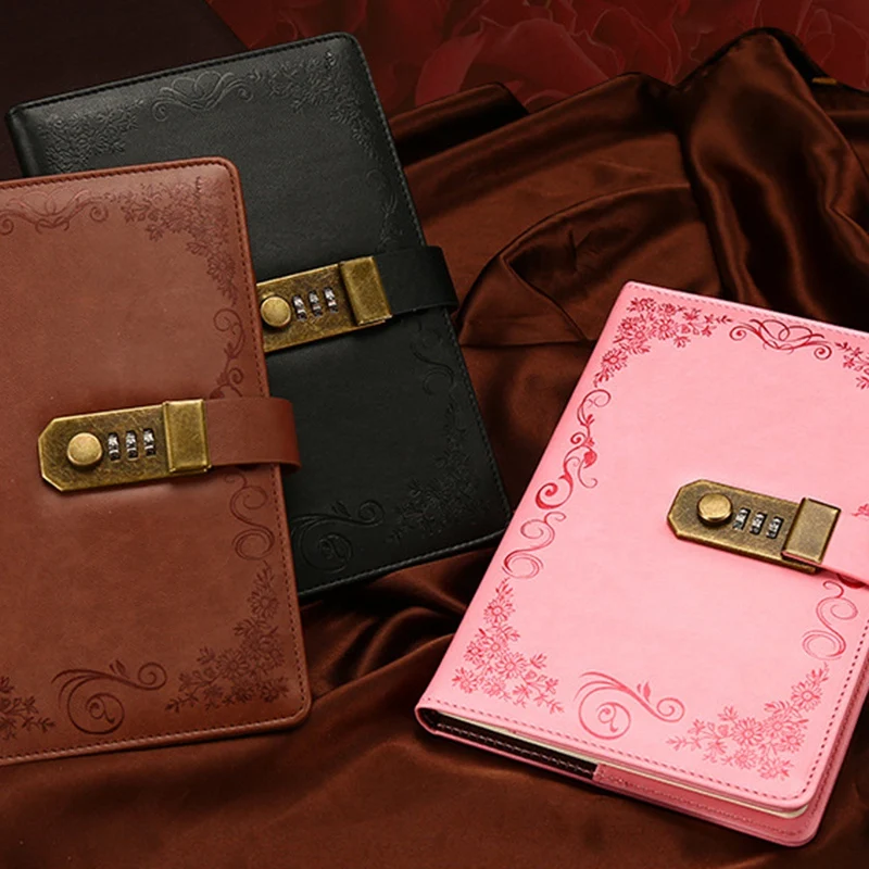Brown Diary with Lock Notebook A5 Vintage Lockable Paper PU Leather Note Book Traveler Journal Weekly Planner School Stationery
Brown Diary with Lock Notebook A5 Vintage Lockable Paper PU Leather Note Book Traveler Journal Weekly Planner School Stationery
