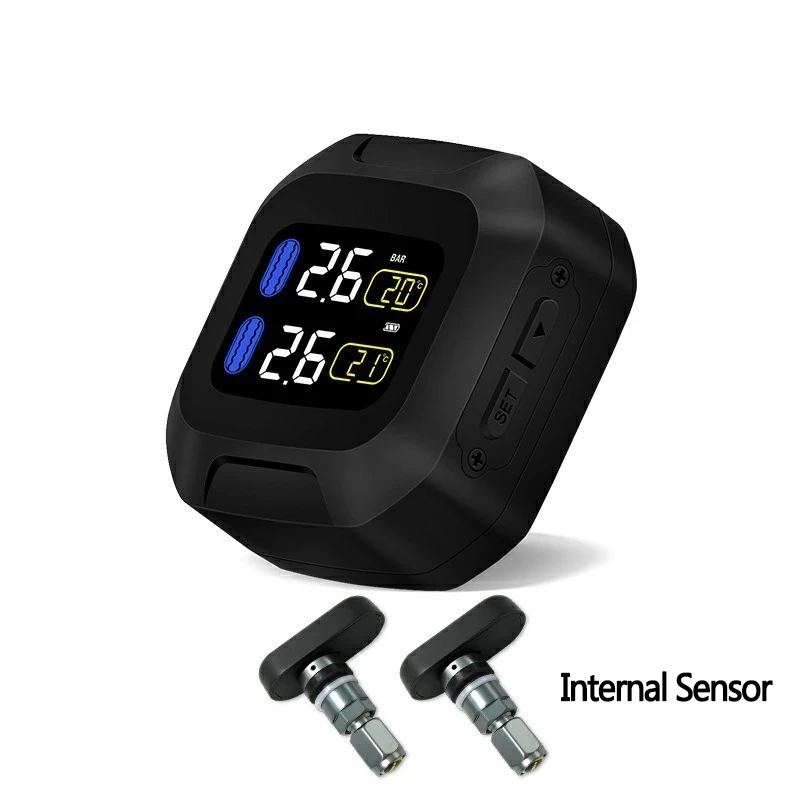 Датчик шин для мотоциклов TPMS система контроля давления в шинах, внутренний/внешний датчик, ЖК-дисплей
Датчик шин для мотоциклов TPMS система контроля давления в шинах, внутренний/внешний датчик, ЖК-дисплей