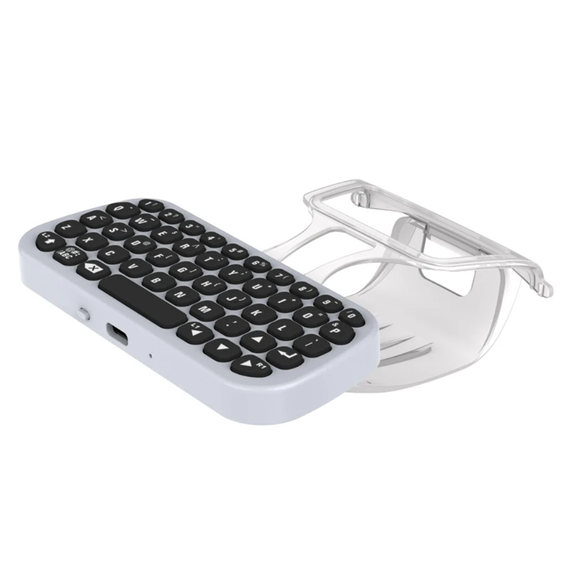 Handle Controller Keyboard,Wireless Bluetooth-compatible Chat Message Keypad with LED Indicator Compatible with PS5
Handle Controller Keyboard,Wireless Bluetooth-compatible Chat Message Keypad with LED Indicator Compatible with PS5
