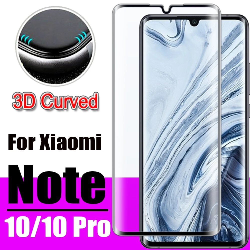 Защитный чехол для xiaomi note 10 pro защитная пленка экрана 3d стекло tremp xiami namei mi10 10pro