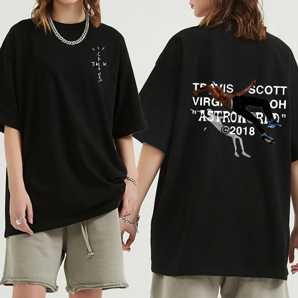 Summer Men T-shirt Letter Print Travis Scotts Cactus Jack Astroworld Graphic Tops Streetwear Hip Hop Oversized Casual Tee Shirt
Summer Men T-shirt Letter Print Travis Scotts Cactus Jack Astroworld Graphic Tops Streetwear Hip Hop Oversized Casual Tee Shirt