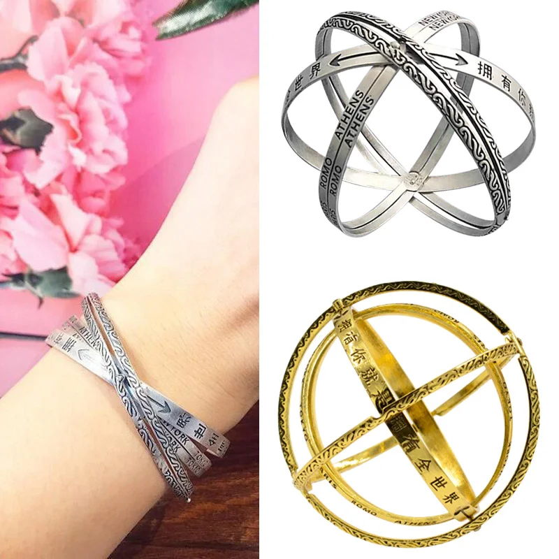 Astronomical Sphere 3D Ball Bracelet Cosmic Couple Lover Bangle Jewelry Gifts LL@17
Astronomical Sphere 3D Ball Bracelet Cosmic Couple Lover Bangle Jewelry Gifts LL@17