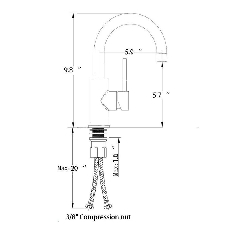Stainless Steel Faucet Tap Sprayer Sprinkler For Farmhouse Bathroom Cloakrooms Kitchens Hand Sink Basin
Stainless Steel Faucet Tap Sprayer Sprinkler For Farmhouse Bathroom Cloakrooms Kitchens Hand Sink Basin