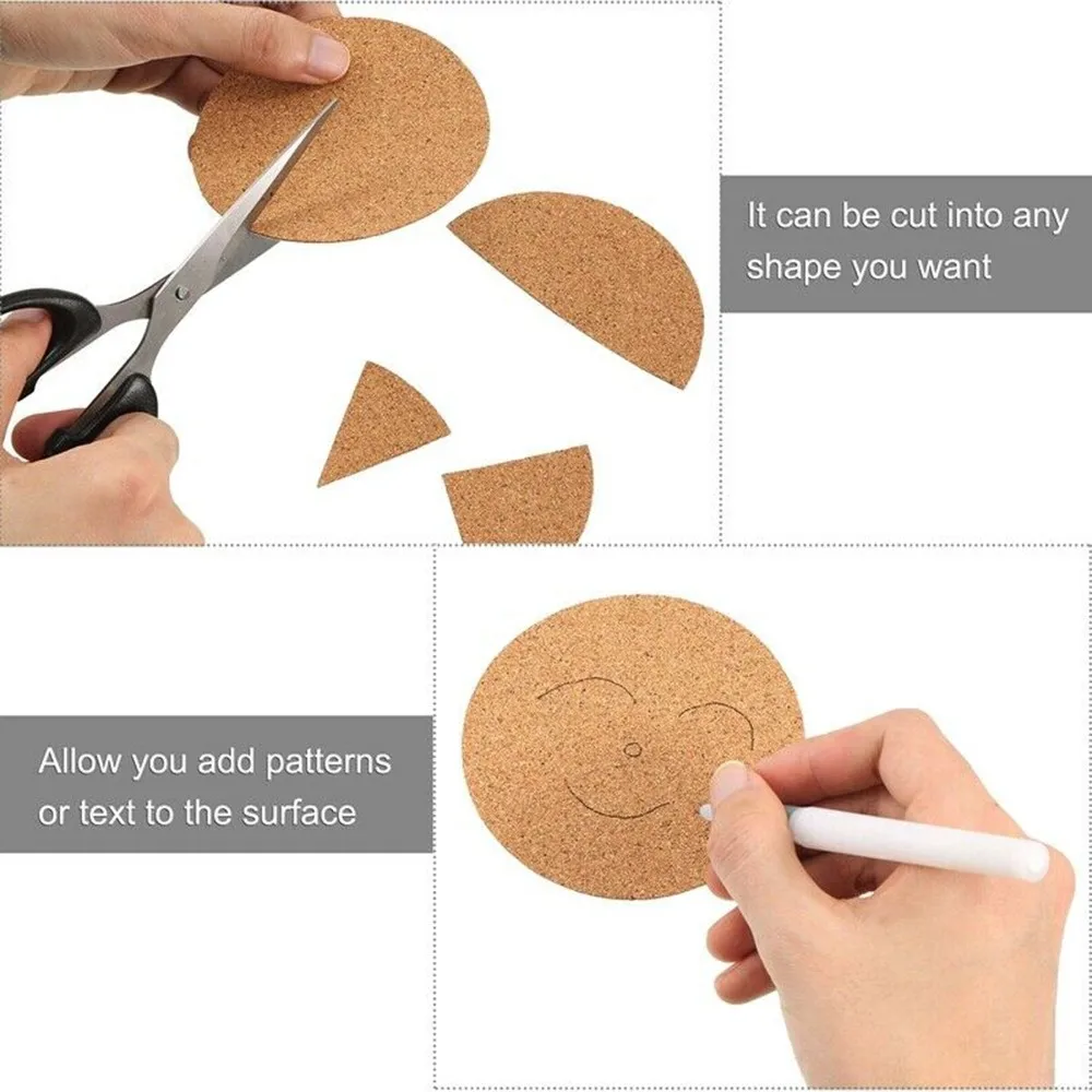 60 Pcs /// Cork Coasters Cork Mats Cork Backing Sheets For Coasters DIY Dining Table Decoration Kitchen Accessorie
60 Pcs /// Cork Coasters Cork Mats Cork Backing Sheets For Coasters DIY Dining Table Decoration Kitchen Accessorie