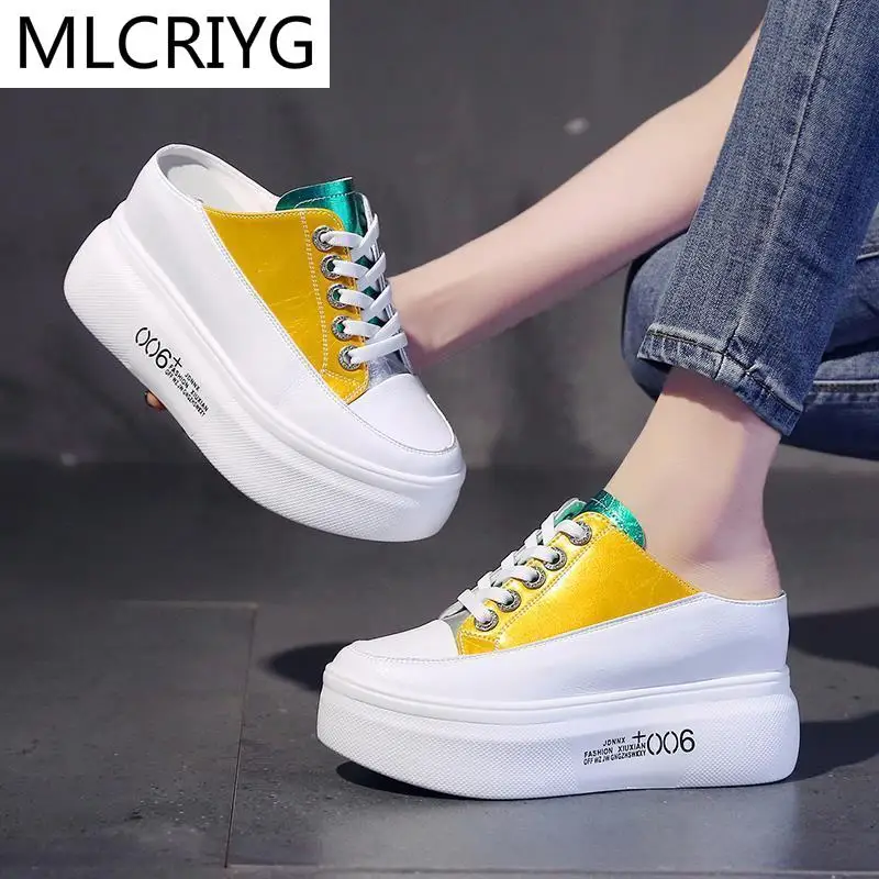 Новые весенние Цвет Комбинация женская повседневная обувь; Модная удобная обувь для прогулок, сапоги на толстой подошве, увеличивающая рос...
Новые весенние Цвет Комбинация женская повседневная обувь; Модная удобная обувь для прогулок, сапоги на толстой подошве, увеличивающая рос...