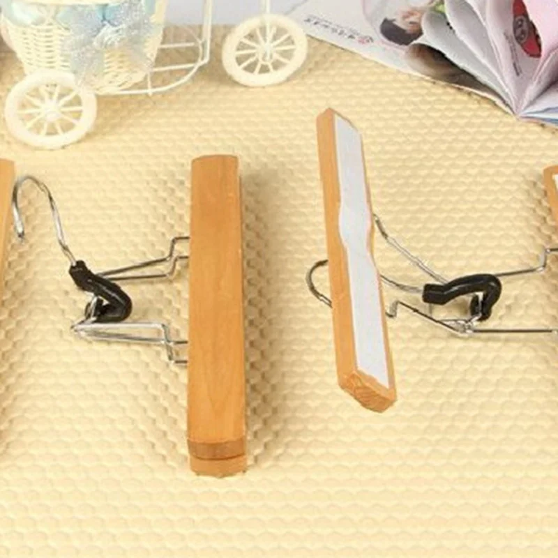 Natural Solid Wood Hanger Non-slip No Trace Hanger Pants Hangers Skirt Hangers Clips Slack Hanger
Natural Solid Wood Hanger Non-slip No Trace Hanger Pants Hangers Skirt Hangers Clips Slack Hanger