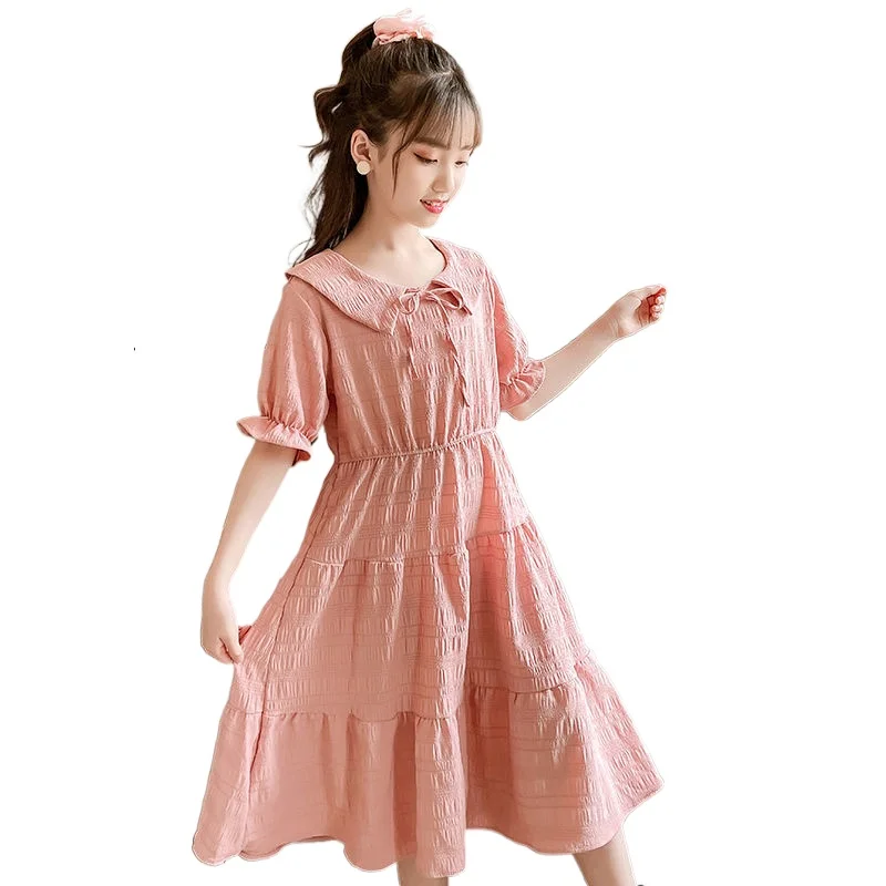 Girl Summer Dress Short Sleeve Party Girl Dress 2021 Newest Sweet Doll Collar Party Dress Child Teenage Clothes Girls 8 10 12 14
Girl Summer Dress Short Sleeve Party Girl Dress 2021 Newest Sweet Doll Collar Party Dress Child Teenage Clothes Girls 8 10 12 14