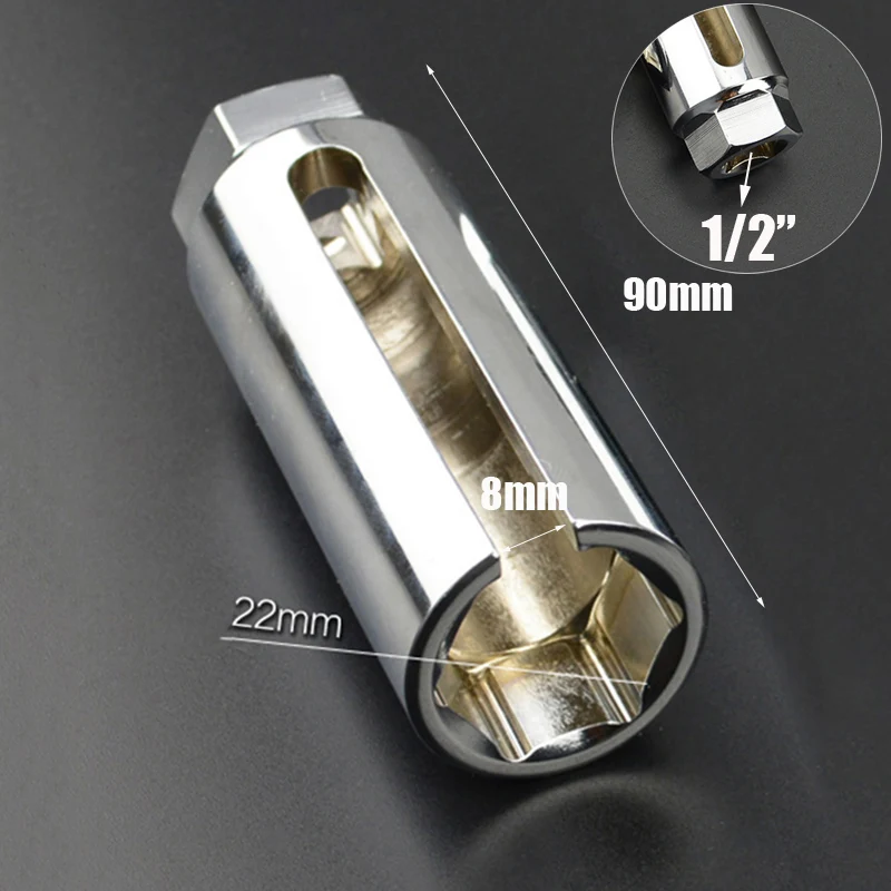 8mm Drive Car Lambda Oxygen Sensor Socket O2 Wrench Offset Removal Installation Tools Car Accessories
8mm Drive Car Lambda Oxygen Sensor Socket O2 Wrench Offset Removal Installation Tools Car Accessories