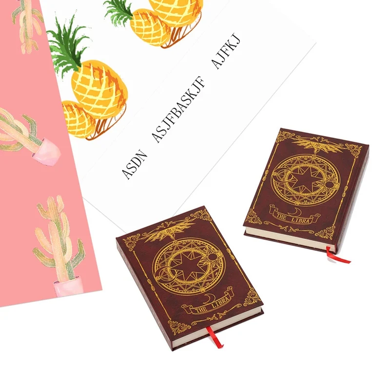 Anime Cardcaptor Sakura Notebook Captor Sakura CERBERUS Clow Libra Pattern Notebook Diary Book For Friend Gift
Anime Cardcaptor Sakura Notebook Captor Sakura CERBERUS Clow Libra Pattern Notebook Diary Book For Friend Gift