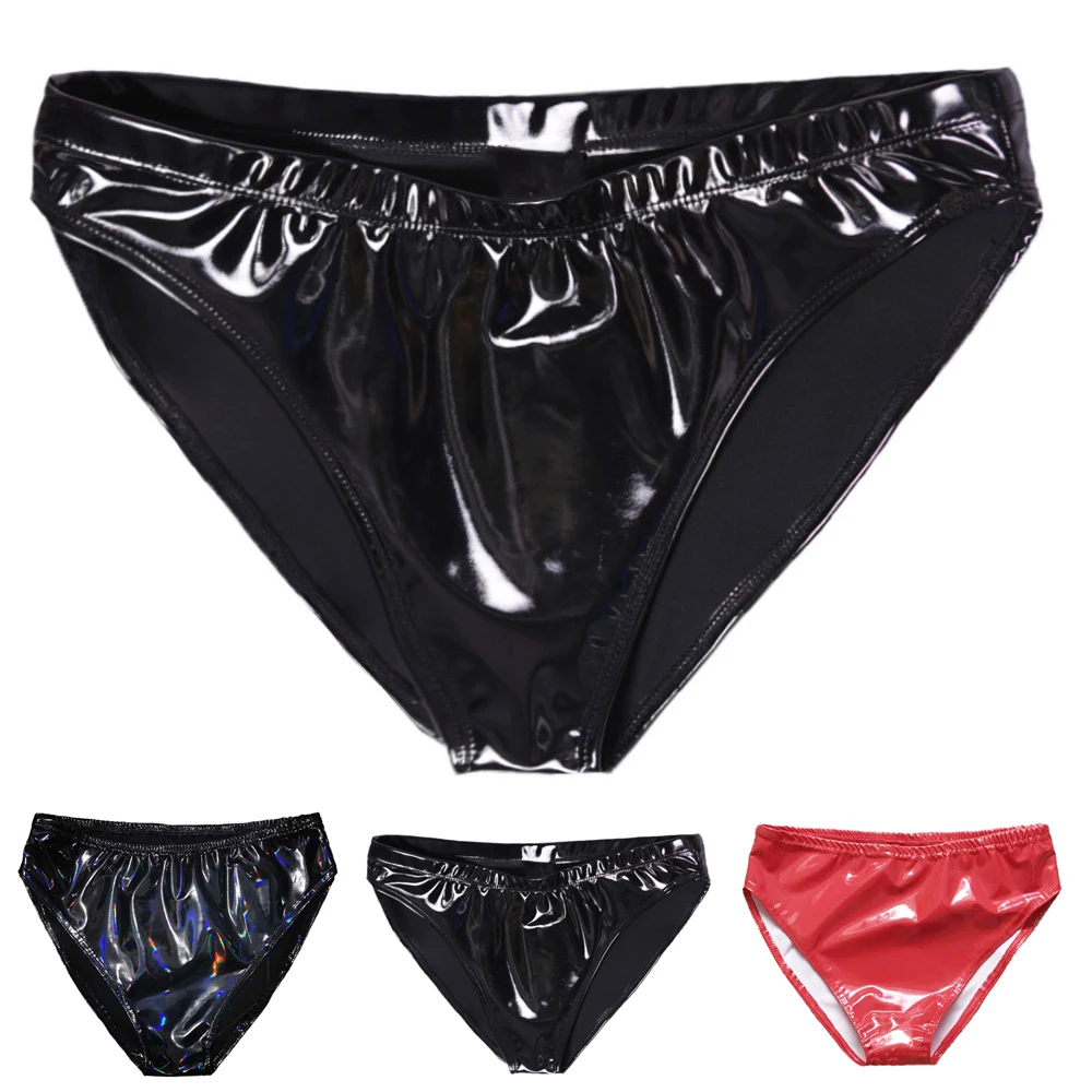 Women Sexy Faux Leather Brief Slink Shiny Wet Look Panties Bikini Thong Brief Clubwear M-3XL 3 Styles
Women Sexy Faux Leather Brief Slink Shiny Wet Look Panties Bikini Thong Brief Clubwear M-3XL 3 Styles