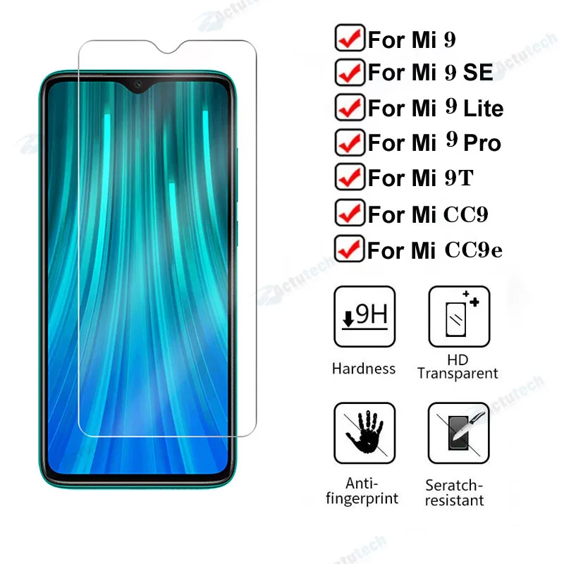 Actutech 9H Tempered Glass For Xiaomi Mi 9 Pro Lite SE Screen Protector Glas For Mi 9T CC9e Protective Film Case
Actutech 9H Tempered Glass For Xiaomi Mi 9 Pro Lite SE Screen Protector Glas For Mi 9T CC9e Protective Film Case