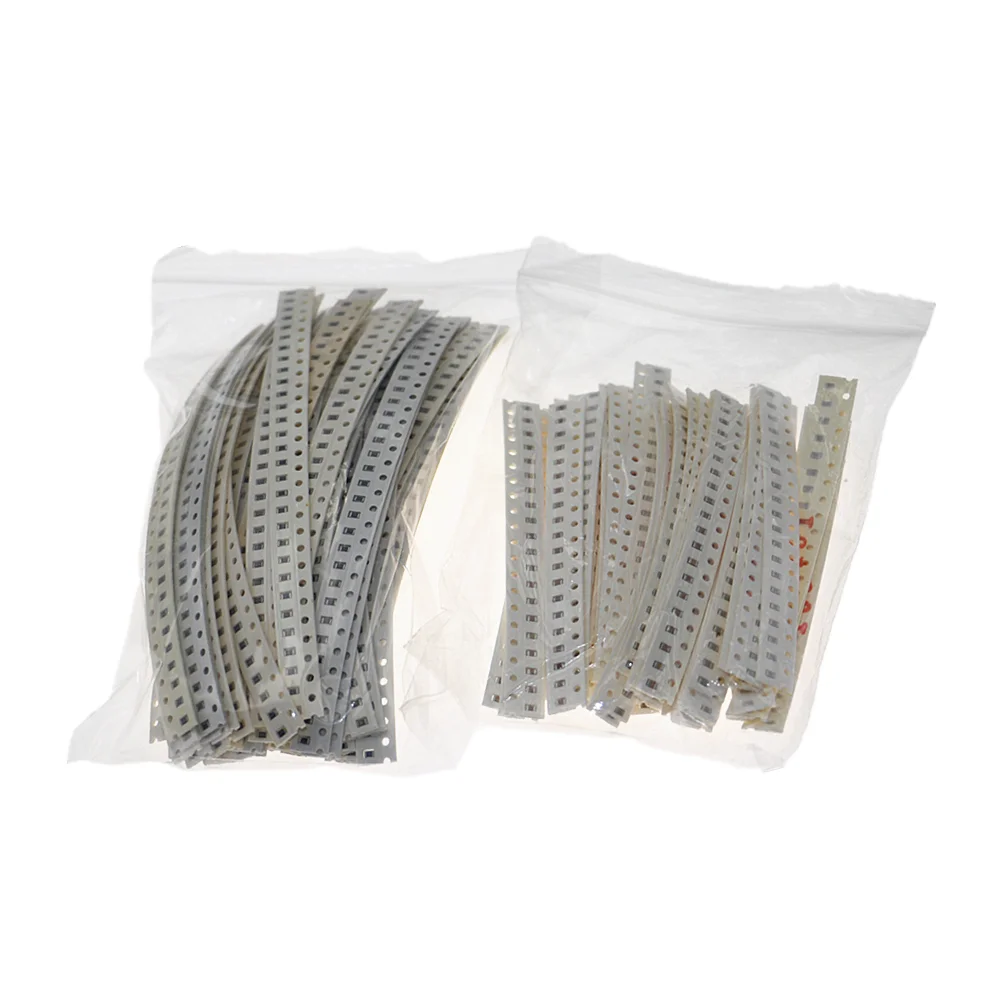 2300Pcs/lot 50 Value 0805 Chip Resistor(0Ω-10MΩ) + (2.2pf-1uf) 40 Value SMD Capacitor kit set
2300Pcs/lot 50 Value 0805 Chip Resistor(0Ω-10MΩ) + (2.2pf-1uf) 40 Value SMD Capacitor kit set
