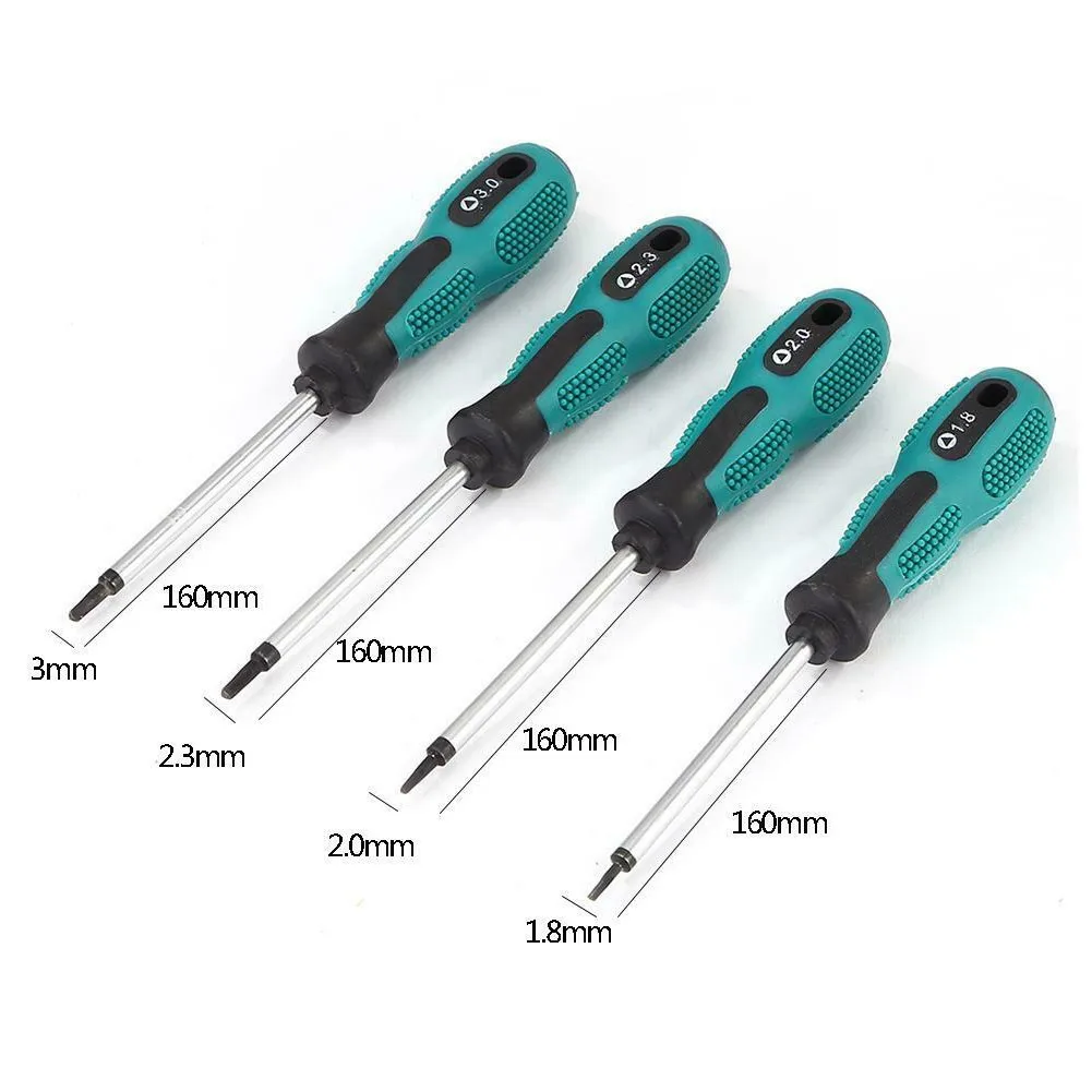 Triangle Screwdriver 1.8mm 2.0mm 2.3mm 3.0mmCR-V Magnetic Anti-Skid Screwdriver Home Appliances Funiture Repaire Tools Screw
Triangle Screwdriver 1.8mm 2.0mm 2.3mm 3.0mmCR-V Magnetic Anti-Skid Screwdriver Home Appliances Funiture Repaire Tools Screw
