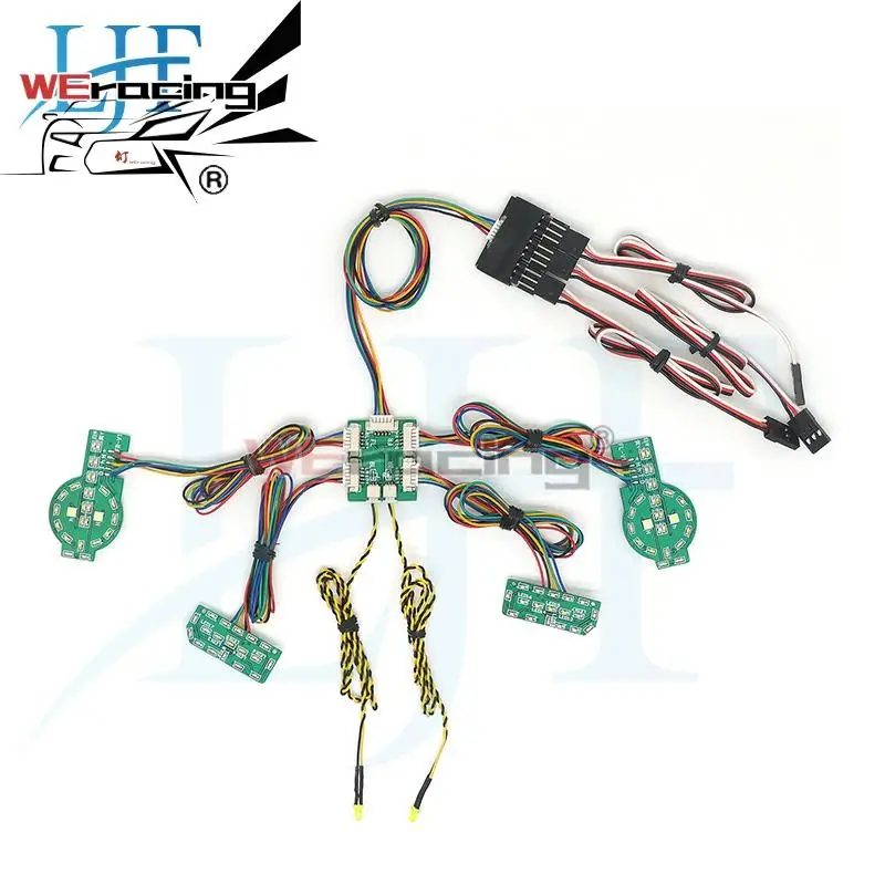 2021 new LED Light System Front & Rear Lamp Group for 1/10 RC Car Traxxas TRX4 Ford Bronco Front and Back Headlights
2021 new LED Light System Front & Rear Lamp Group for 1/10 RC Car Traxxas TRX4 Ford Bronco Front and Back Headlights
