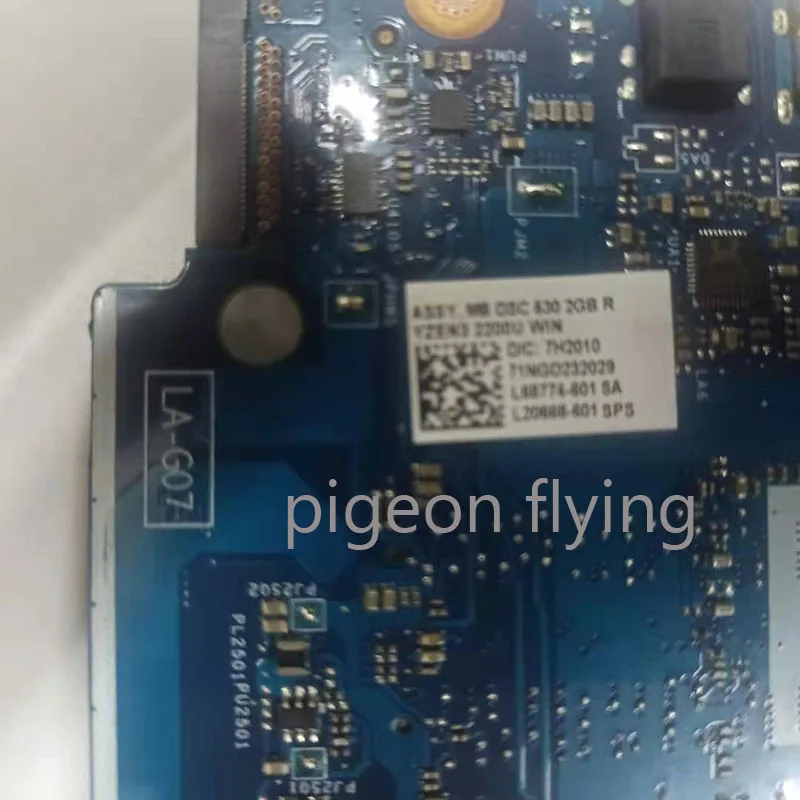 15-DB Motherboard For HP 15-DB Laptop EPV51 LA-G076P L20668-601 CPU:R3-2200 GPU:530 2G DDR4 100% TEST OK
15-DB Motherboard For HP 15-DB Laptop EPV51 LA-G076P L20668-601 CPU:R3-2200 GPU:530 2G DDR4 100% TEST OK