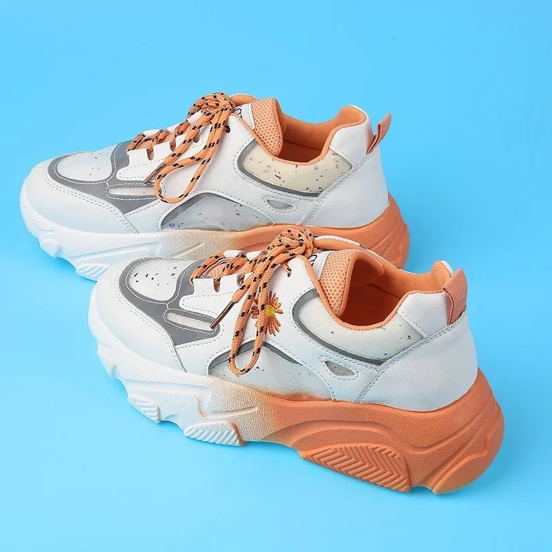New Design Fashion Women Sport Sneakers Bling Light Reflecting Mixed Colors Luminous Shoes For Women Chunky Sneakers
New Design Fashion Women Sport Sneakers Bling Light Reflecting Mixed Colors Luminous Shoes For Women Chunky Sneakers