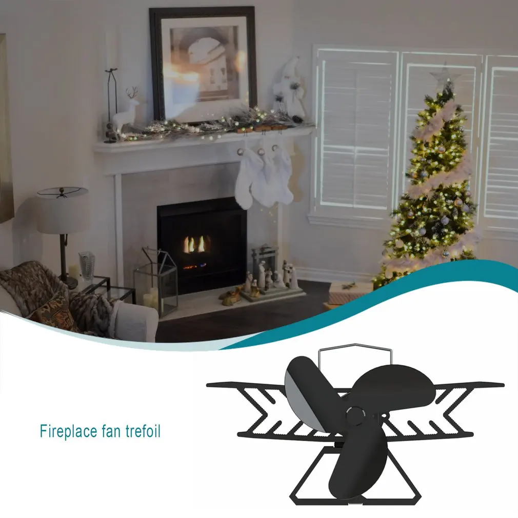 3 Blade Heat Powered Stove Fan Fireplace Fan Christmas Tree Shape Log Wood Burning Fireplace Fan Home Office
3 Blade Heat Powered Stove Fan Fireplace Fan Christmas Tree Shape Log Wood Burning Fireplace Fan Home Office