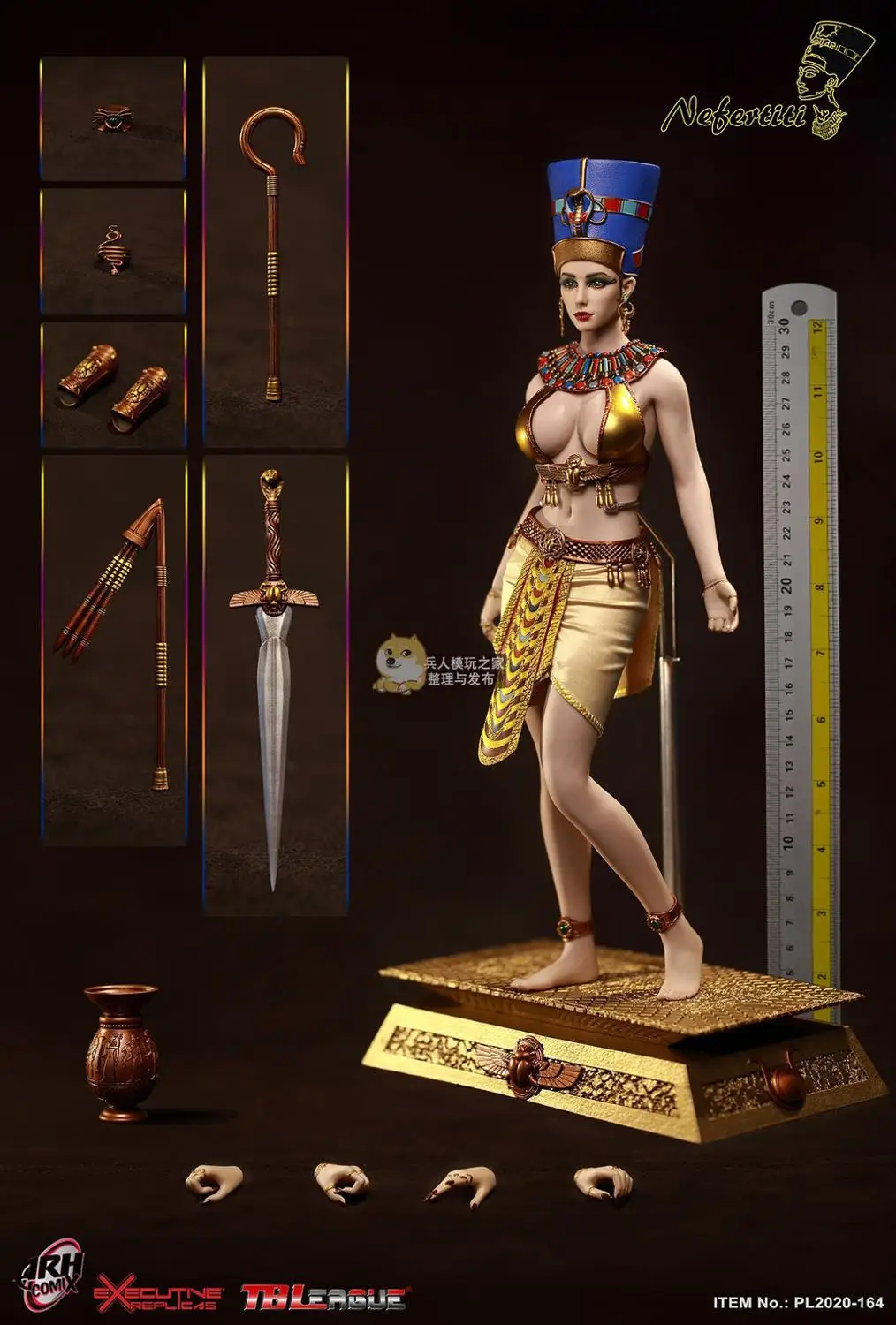 NEW TBLeague PL2020-164 1/6 Nefertiti Queen of Egypt Action Figure Full Set Figure For Collection Female Solider
NEW TBLeague PL2020-164 1/6 Nefertiti Queen of Egypt Action Figure Full Set Figure For Collection Female Solider