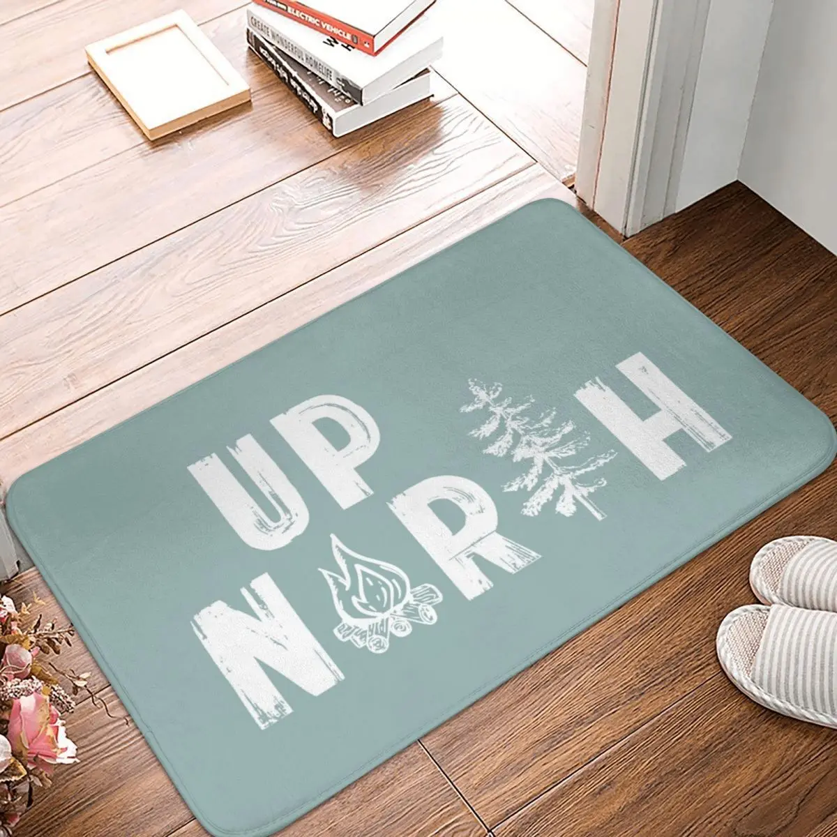 Campfires Up North In The Woods Doormat Carpet Mat Rug Polyester PVC Anti-slip Floor Decor Bath Bathroom Kitchen Balcony 40x60
Campfires Up North In The Woods Doormat Carpet Mat Rug Polyester PVC Anti-slip Floor Decor Bath Bathroom Kitchen Balcony 40x60