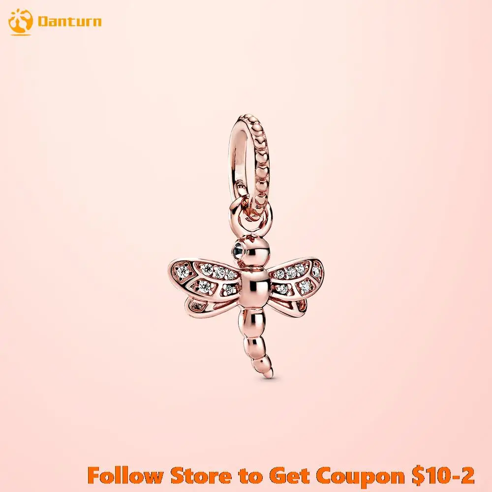 2020 New S925 Sterling Silver Beads Sparkling Dragonfly Pendant Charms fit Original Pandora Bracelets Women DIY Jewelry
2020 New S925 Sterling Silver Beads Sparkling Dragonfly Pendant Charms fit Original Pandora Bracelets Women DIY Jewelry