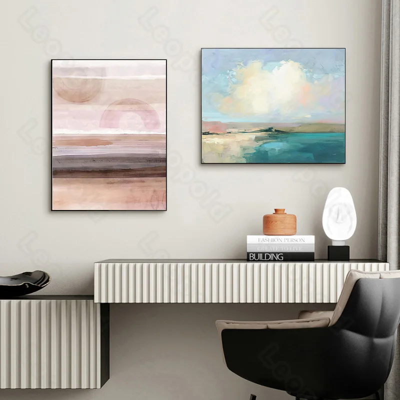 Abstract Brief Type Pink and Blue Sea View Wall Painting Posters and Murals In Nordic Style for Living Room and Decoration
Abstract Brief Type Pink and Blue Sea View Wall Painting Posters and Murals In Nordic Style for Living Room and Decoration